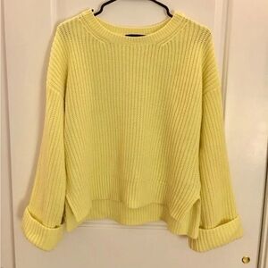 Sanctuary Light Yellow Women's Sweater
